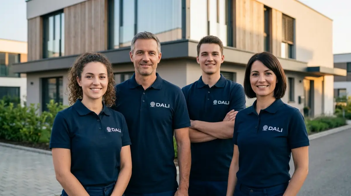 DALI-Team bei der Arbeit